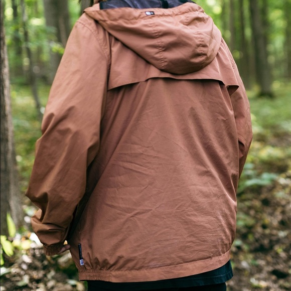 Salmon Packable Rip Curl Jacket - Picture 6 of 6